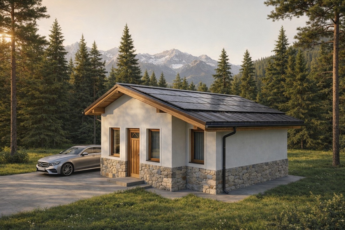 Къща C-101 — Страничен изглед